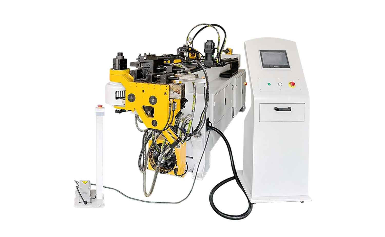 Opsiyonel Simülasyon Fonksiyonlu CNC S Serisi Tam Otomatik Boru Bükme Makinası Opsiyonel Simülasyon Fonksiyonlu CNC S Serisi Tam Otomatik Boru Bükme Makinası