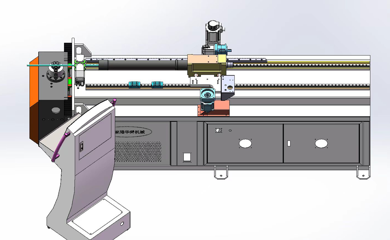 İsteğe bağlı 3D Simülasyon Fonksiyonlu, Servo Kontrollü Çubuk Bükme Makinesi İsteğe bağlı 3D Simülasyon Fonksiyonlu, Servo Kontrollü Çubuk Bükme Makinesi