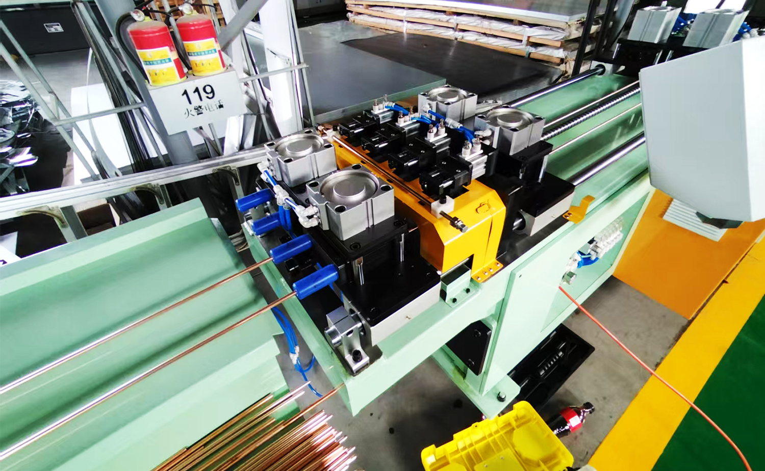 SC-4-1000A Otomatik Boru Doğrultma Talaşsız Kesme Makinası