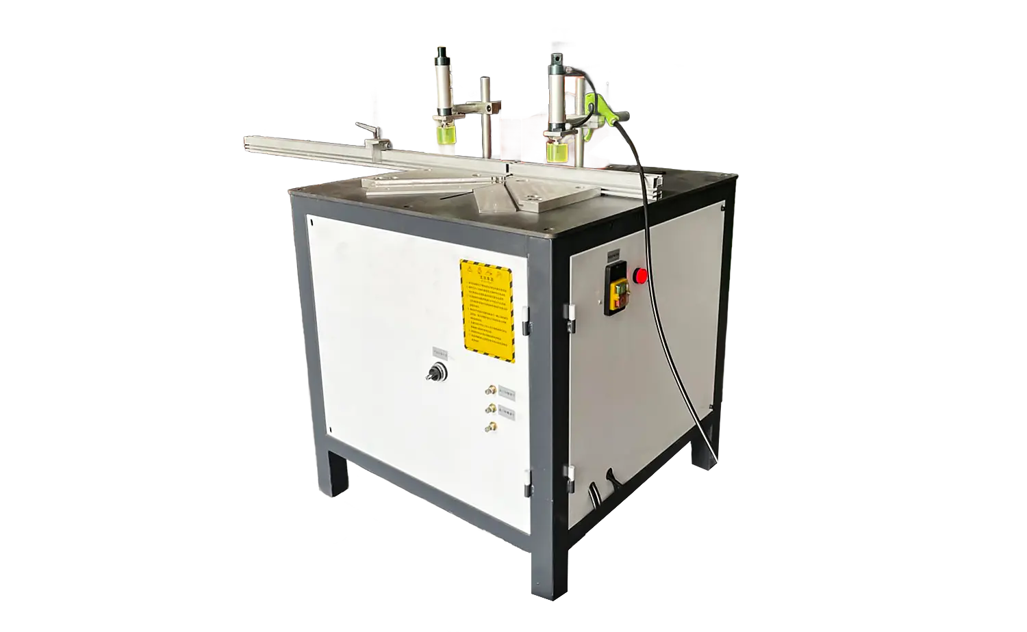ES500 Açılı Kesme Fonksiyonlu Yarı Otomatik Alüminyum Boru Kesme Makinası