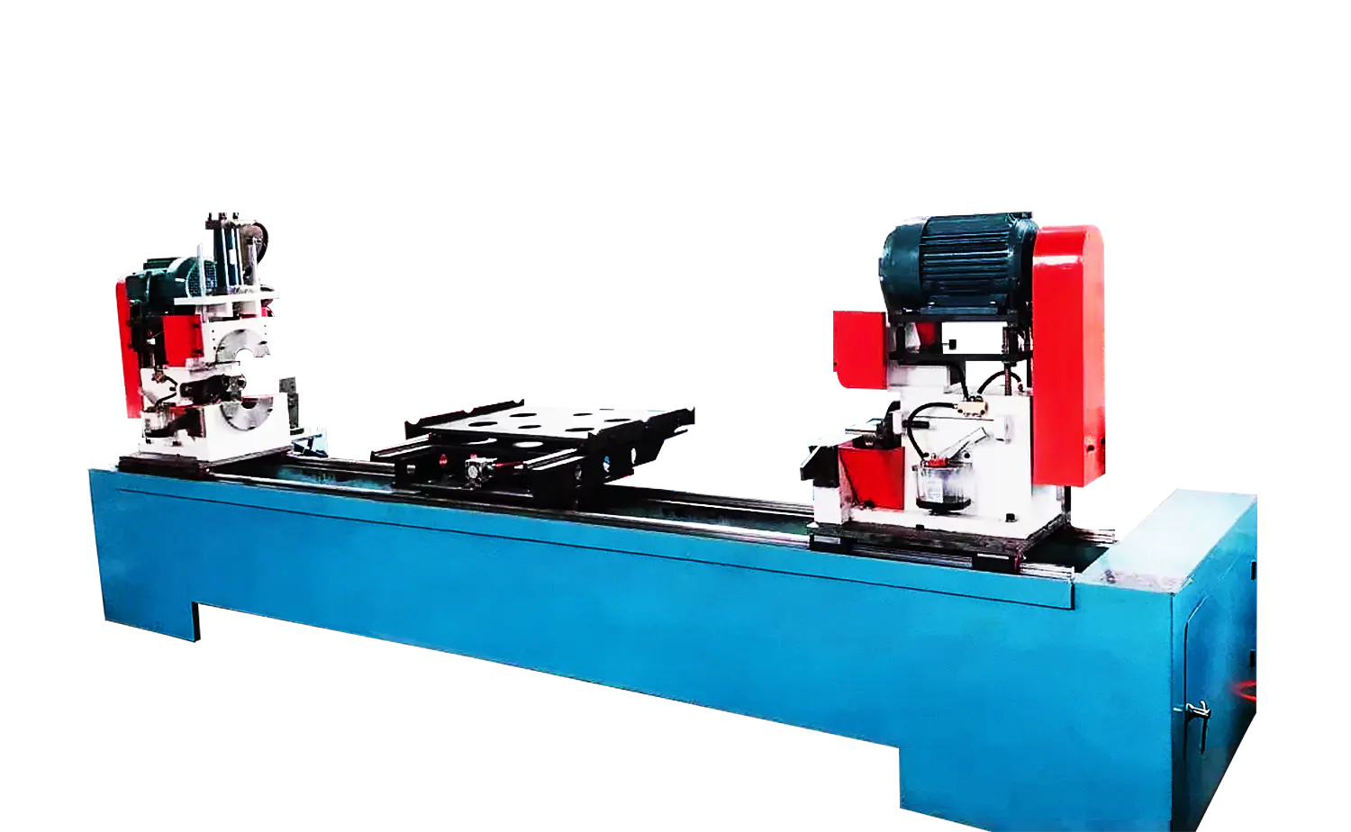 DEF PV Serisi Çift Kafa Hidrolik Boru Pah Kırma Makinası