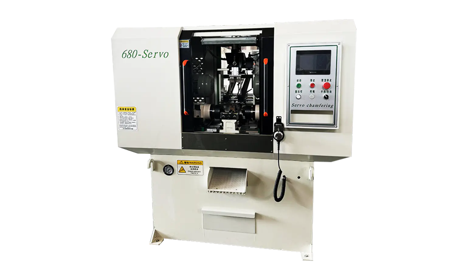 DEF680CNC Serisi Hızlı Hızlı Servo Çift Kafa Boru Pah Kırma Makinesi